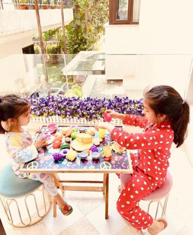 Former cricketer Gautam Gambhir shared a candid photo of his daughters Anaiza and Aazeen and wrote: My world, my treasure, my life, my daughters! #HappyDaughtersDay