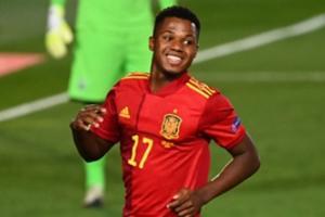 Ansu Fati becomes Spain's youngest-ever goalscorer in win over Ukraine