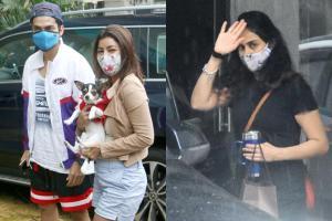 Celebs Spotting: Riteish Deshmukh with Genelia, Gurmeet Choudhary with Debina
