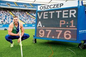 Germany's Johannes Vetter lands second-best javelin throw