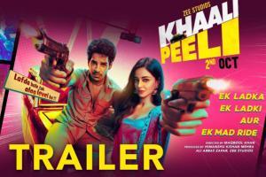 Amidst all odds, Khaali Peeli trailer is trending across social media