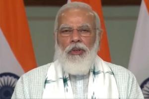 Narendra Modi hits out at opposition as he talks 'clean Ganga'