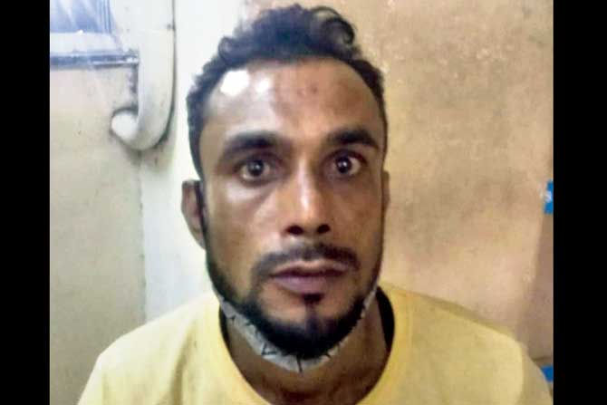 Mohammed Rafique Shaikh was held for pickpocketing on Thurs