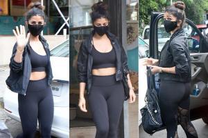 Spotted in Santacruz! Nimrat Kaur rocks the gym look