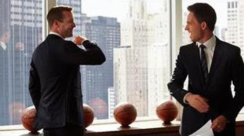 Harvey Specter and Mike Ross