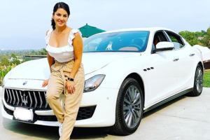 Sunny Leone is excited about her brand new Maserati; shares photos