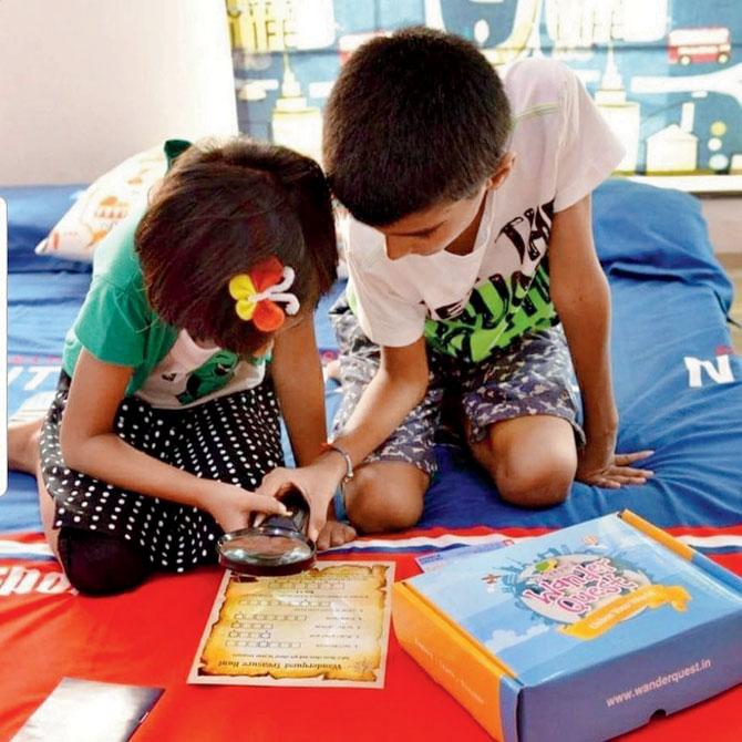 Each box is themed on a country