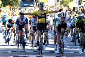 Tour de France: Van Aert wins Stage 5, Alaphilippe loses yellow