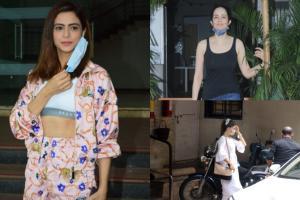 Celeb spotting: Rukshar Rehman's lunch outing in Bandra; Aamna Sharif out for a walk