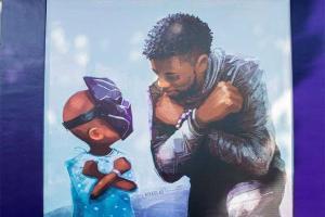Mural at Disneyland pays tribute to Chadwick Boseman