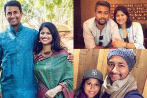 Have you seen these photos of Pragyan Ojha and his wife Karabee Baral?