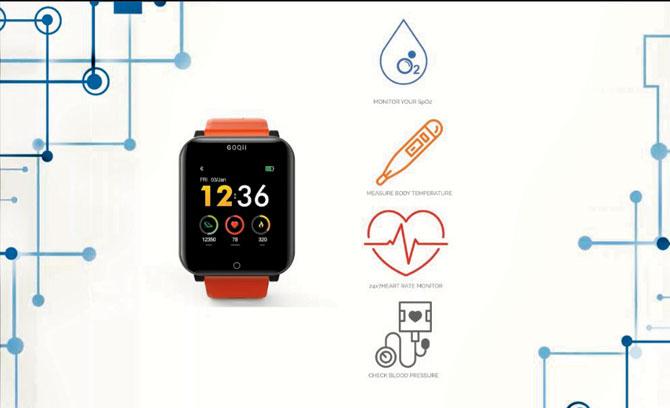 The ward will also use smart watches that can monitor blood pressure, oxygen saturation and temperature of patients