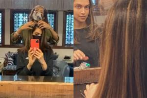 Deepika visits a salon, gets a new look before going back to work