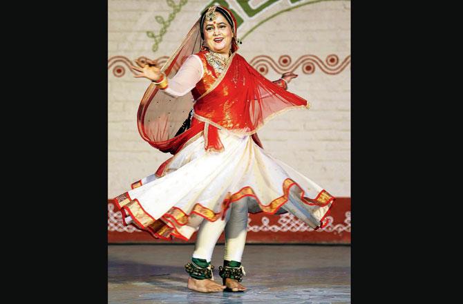 Kathak dancer Jayanti Mala Mishra