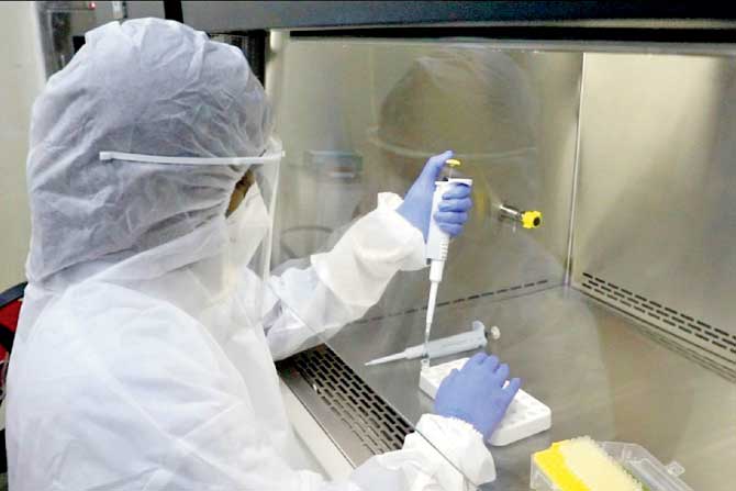 The NMMC’s own laboratory to test people for COVID-19 began recently