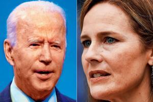 Biden urges Senate to hold off Barrett's voting until after Nov poll