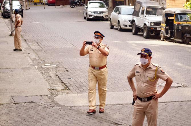 Cops deployed outside Kangana Ranaut