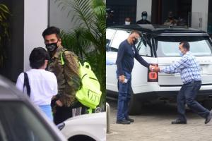 Celeb spotting: Karan Johar with family, Sanjay Dutt clicked at Mumbai Airport