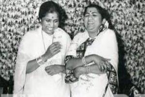 Lata Mangeshkar shares throwback picture on Asha Bhosle's birthday