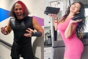 Matt Hardy smashes head on concrete during match; wife Reby shares chat