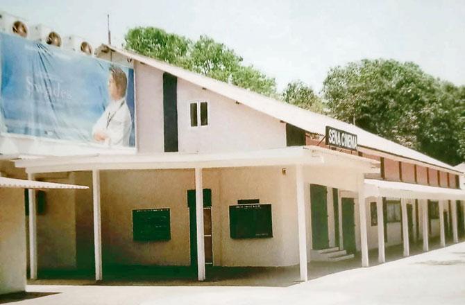 Renamed Defence, the theatre got its present name, Sena, in 2004. Pic courtesy/Swords and Shield, published by HQ M and G Area