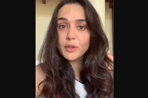 Preity Zinta shares video message, urges people to be compassionate