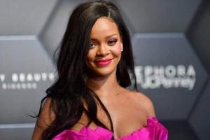 Rihanna fine after bruising face in electric scooter accident