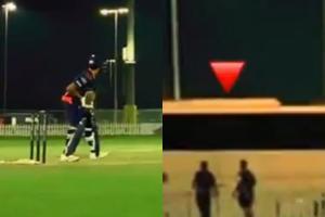 Rohit Sharma's 95-metre-long six goes out of stadium, hits moving bus
