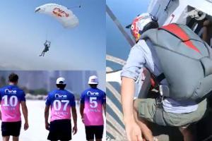 Rajasthan Royals reveal new jersey in dramatic, epic skydiving video!