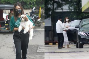 Bandra diaries: Sophie Choudry pets her dog; Bhumi Pednekar visits Karan Johar's office