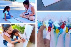 Sunny Leone with Nisha Kaur Weber/picture courtesy: Sunny Leone's Instagram account