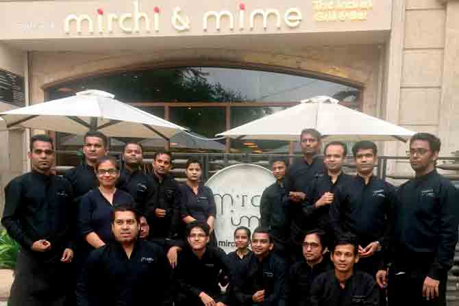 The team of Mirchi & Mime