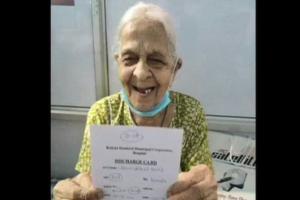 106-year-old Thane woman wins battle against COVID-19