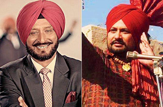Folk artistes Hardeep Singh and Balkar Sidhu