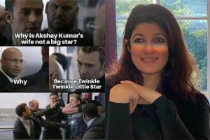 Twinkle shares meme on 'Why Is Akshay Kumar's Wife Not A Big Star?'