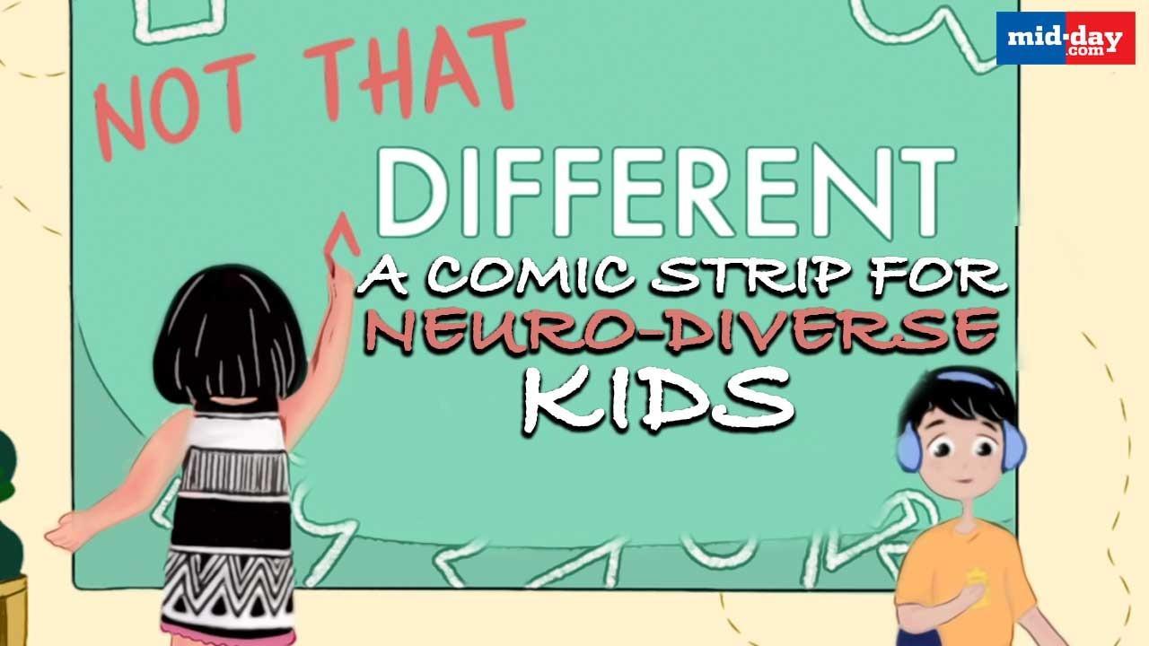 A comic strip for neuro-diverse children - Not That Different