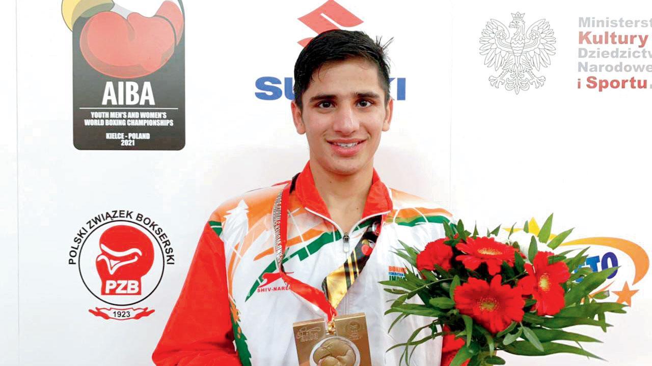Boxer Sachin bags gold at youth worlds