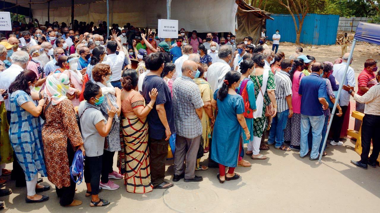COVID-19: Mumbai runs out of stock, no vaccination till May 2