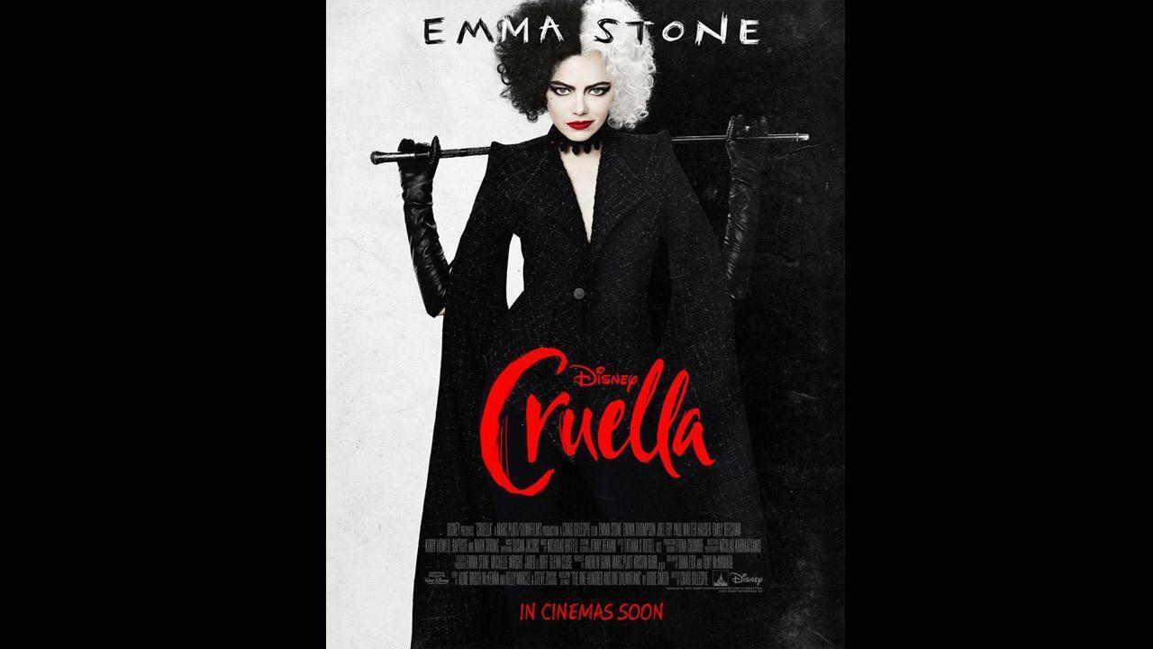 Emma Stone appears in crooked villainous avatar in Cruella trailer