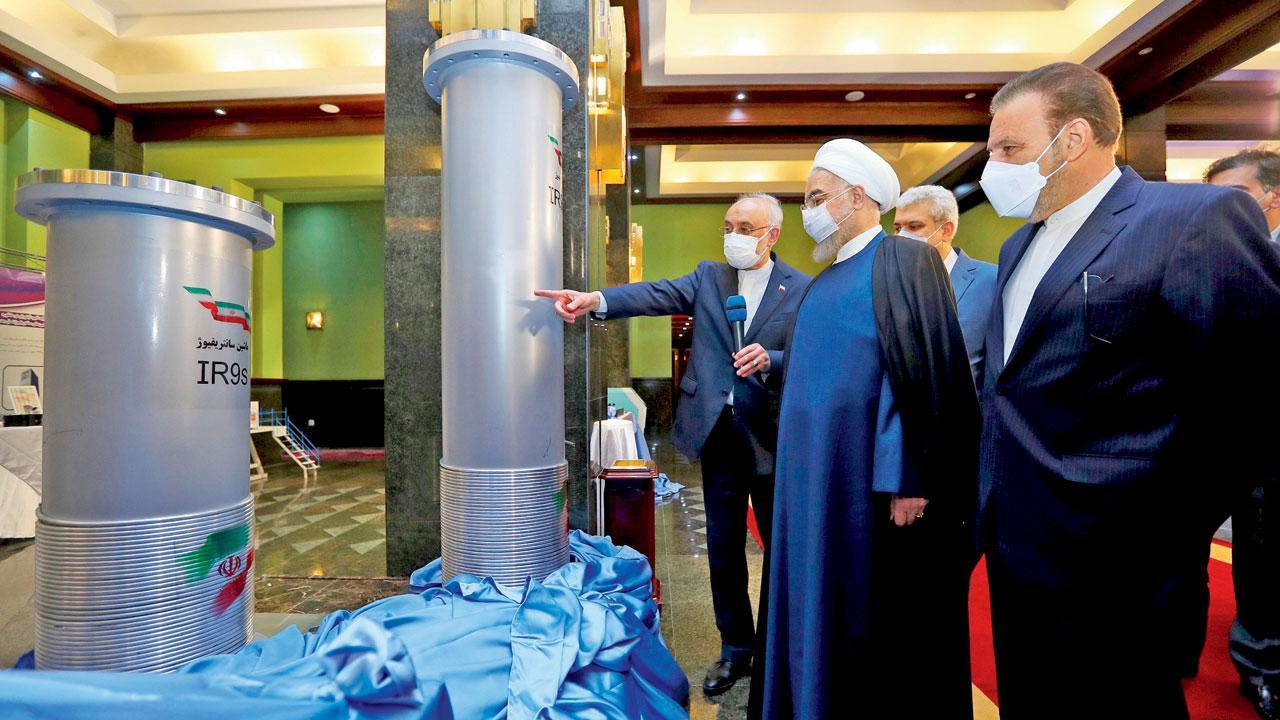 Enriching uranium is the answer to your evilness, says Iran President Rouhani
