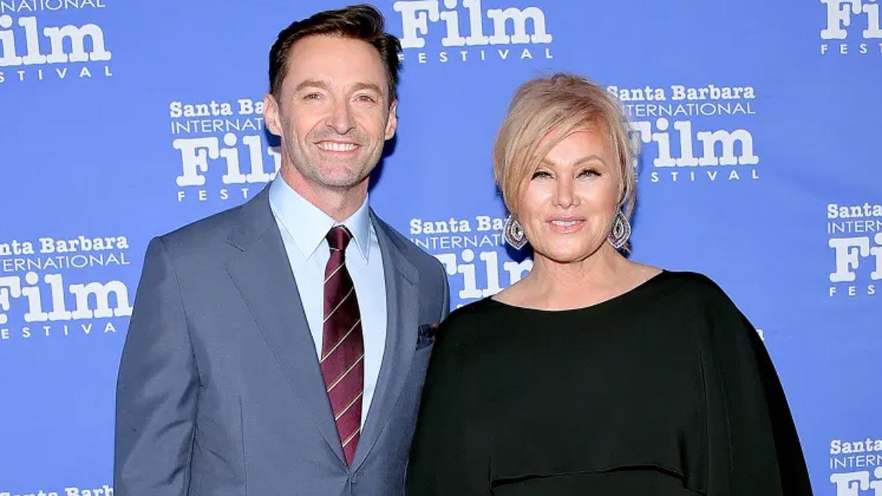 Hugh Jackman digs out wedding pictures to celebrate silver jubilee anniversary with wife Deborra