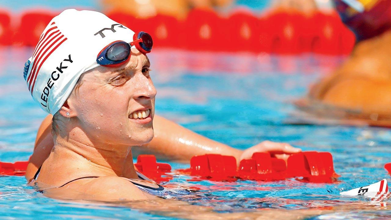 Katie Ledecky builds up to Tokyo with 400m freestyle gold