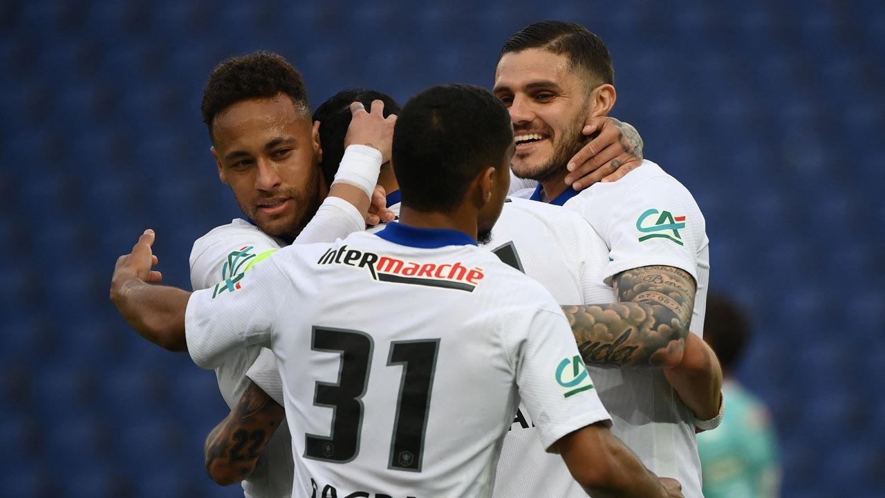 Mauro Icardi, Neymar fire PSG into French Cup semis