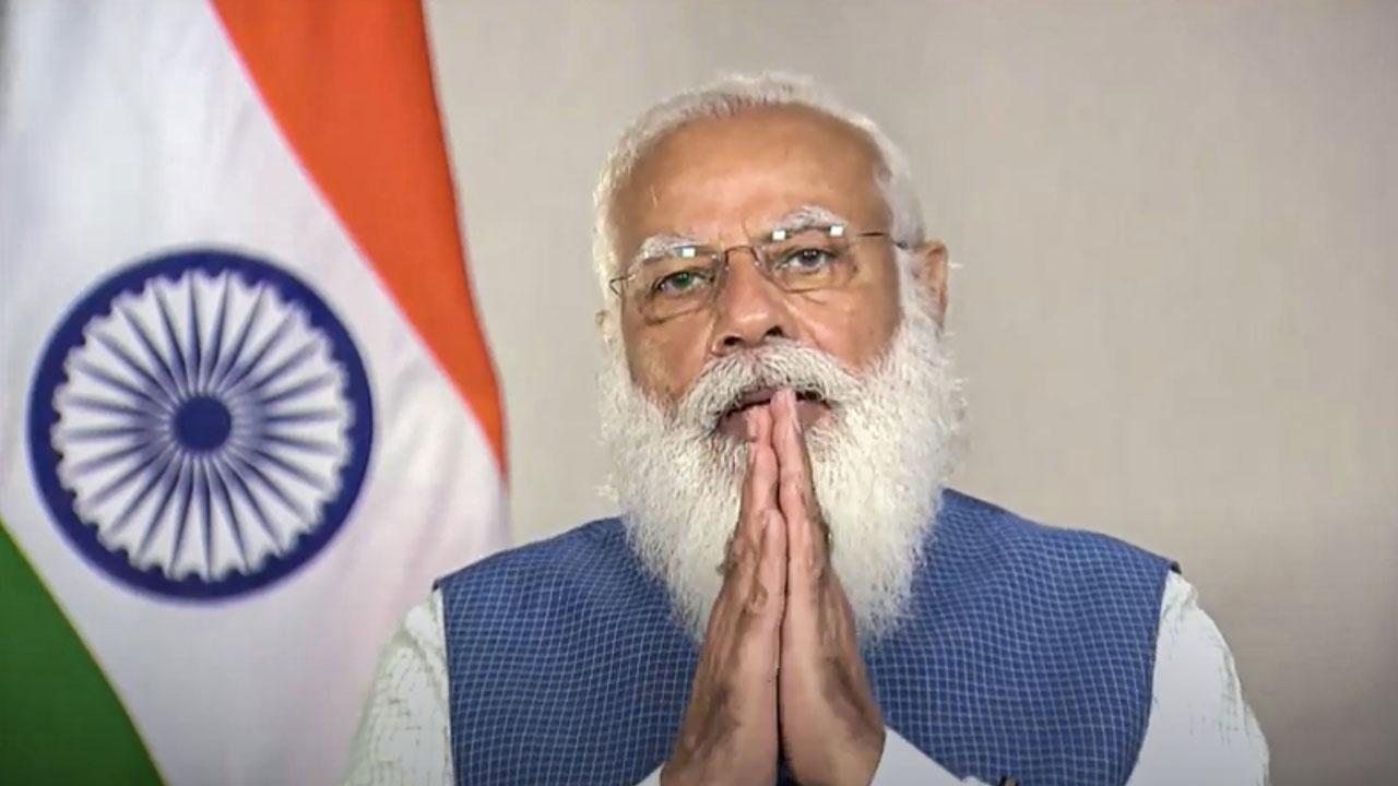 'Second wave of COVID- 19 has shaken country; we will soon come out of crisis' Narendra Modi. File Pic