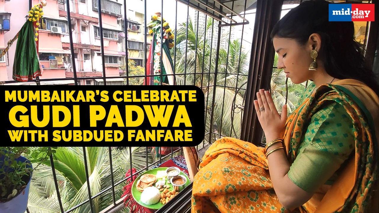 Gudi Padwa 2021: Mumbaikar's celebrate the festival with subdued fanfare