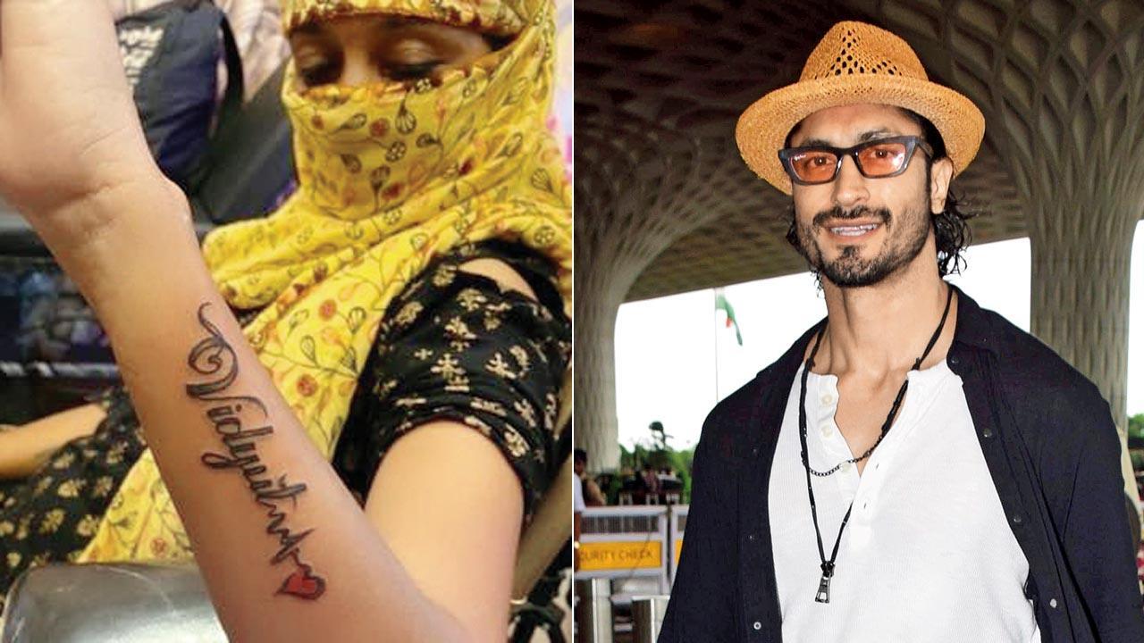 What a fan! Vidyut's 'Jammwalion girl' inked the actor’s name on her forearm