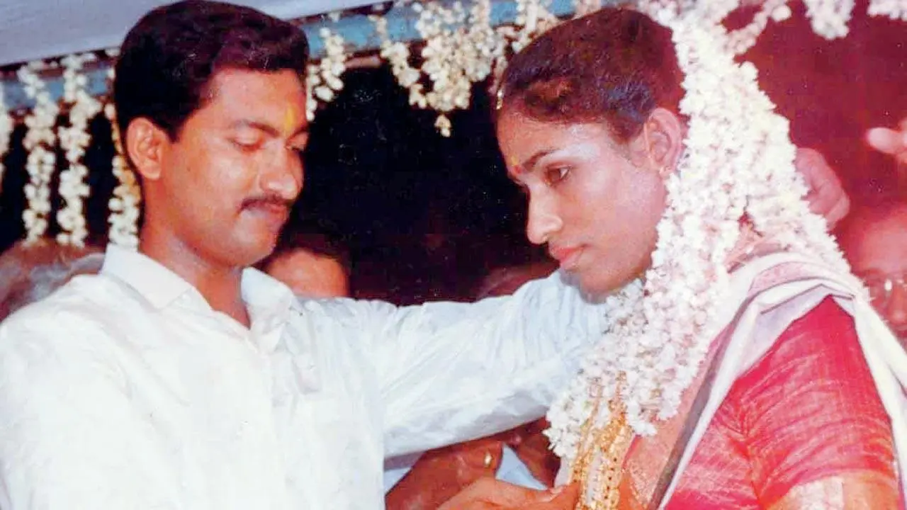 Sprint queen PT Usha celebrates 30 years with husband V Srinivasan; shares wedding photo
