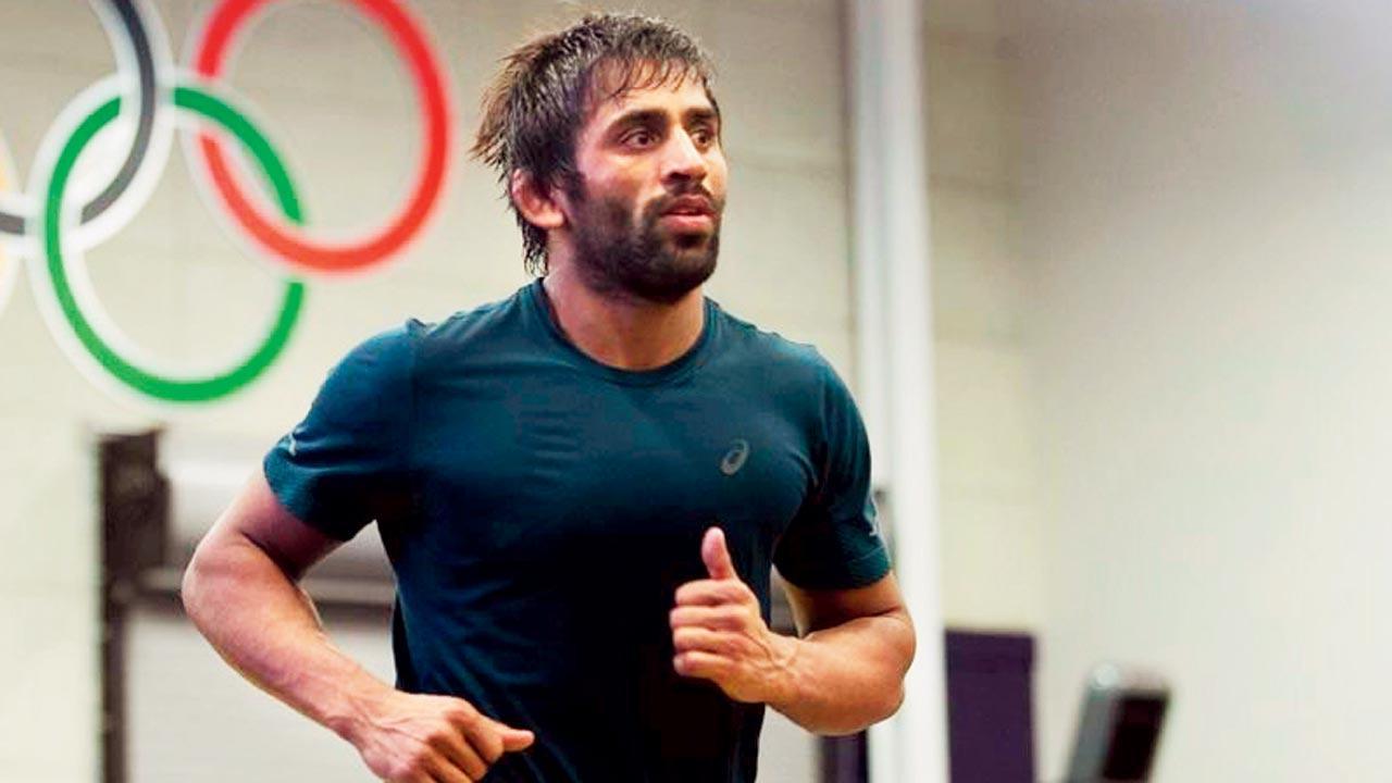 Bajrang Punia takes a break due to elbow niggle