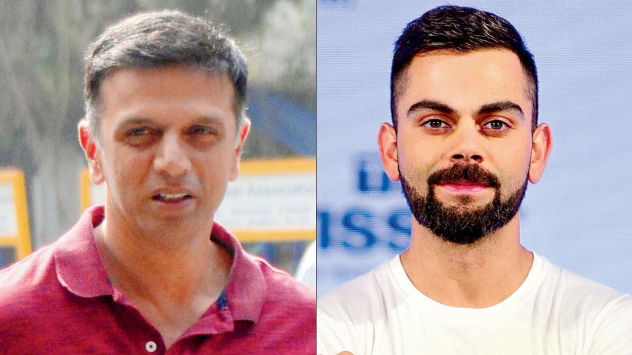 Angry Dravid catches Kohli by surprise: Never seen this side of Rahul bhai