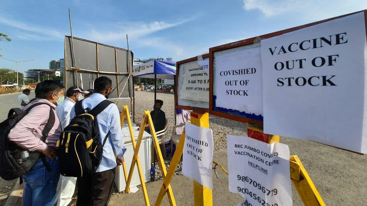 Mumbai: COVID-19 vaccination halted in BKC centre due to shortage